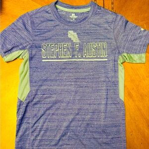 Stephen F Austin college shirt size youth 12-14 dri-fit